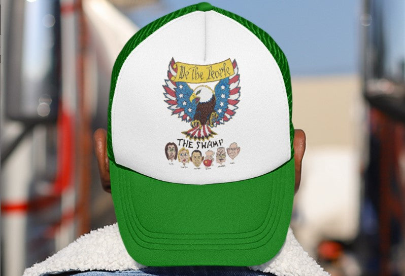 .. WE THE PEOPLE vs THE SWAMP Trucker Hats - FREE SHIPPING