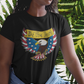 .. WE THE PEOPLE Semi-Fitted Patriotic T-Shirt (S-3XL):  Women's Gildan 5000L - FREE SHIPPING