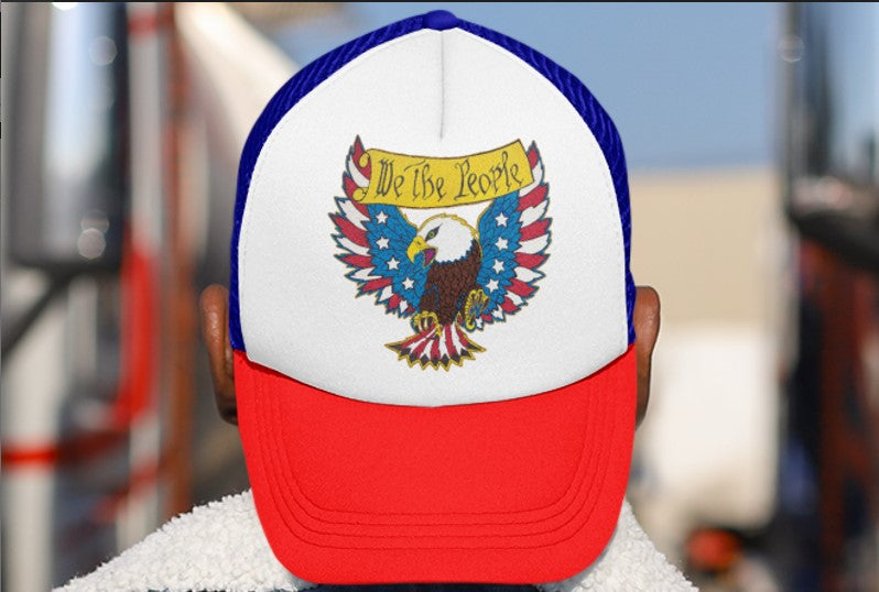 .. WE THE PEOPLE Trucker Hats - FREE SHIPPING
