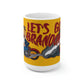 LET'S GO BRANDON Biker's Ceramic Coffee Mug (15oz)