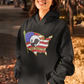 .. NEVER FORGOTTEN Heavy Weight Patriotic Military Hoodie (S-5XL):  Women's Gildan 18500 - FREE SHIPPING