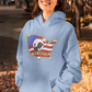 .. NEVER FORGOTTEN Heavy Weight Patriotic Military Hoodie (S-5XL):  Women's Gildan 18500 - FREE SHIPPING