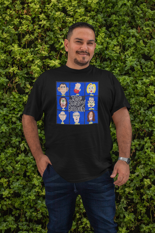 . THE SHADY BUNCH Plus Size Heavy Weight Patriotic T-Shirt (S-5XL):  Men's Hanes Beefy-T® - FREE SHIPPING
