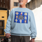 . THE SHADY BUNCH Heavy Weight Patriotic Sweatshirt (S-5XL):  Men's Gildan 18000 - FREE SHIPPING