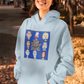 .. THE SHADY BUNCH Heavy Weight Patriotic Hoodie (S-5XL):  Women's Gildan 18500 - FREE SHIPPING