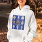 .. THE SHADY BUNCH Heavy Weight Patriotic Hoodie (S-5XL):  Women's Gildan 18500 - FREE SHIPPING