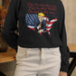 . TRUMP Heavy Weight Patriotic Long Sleeve T-Shirt (S-2XL):  Women's Gildan 2400 - FREE SHIPPING