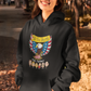 .. WE THE PEOPLE vs THE SWAMP Heavy Weight Patriotic Hoodie (S-5XL):  Women's Gildan 18500 - FREE SHIPPING