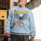 . WE THE PEOPLE vs THE SWAMP Heavy Weight Patriotic Sweatshirt (S-5XL):  Men's Gildan 18000 - FREE SHIPPING