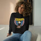 . WE THE PEOPLE Patriotic Cropped Hoodie (XS-L):  Women's Lane Seven LS12000 - FREE SHIPPING