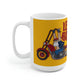 LET'S GO BRANDON Biker's Ceramic Coffee Mug (15oz)